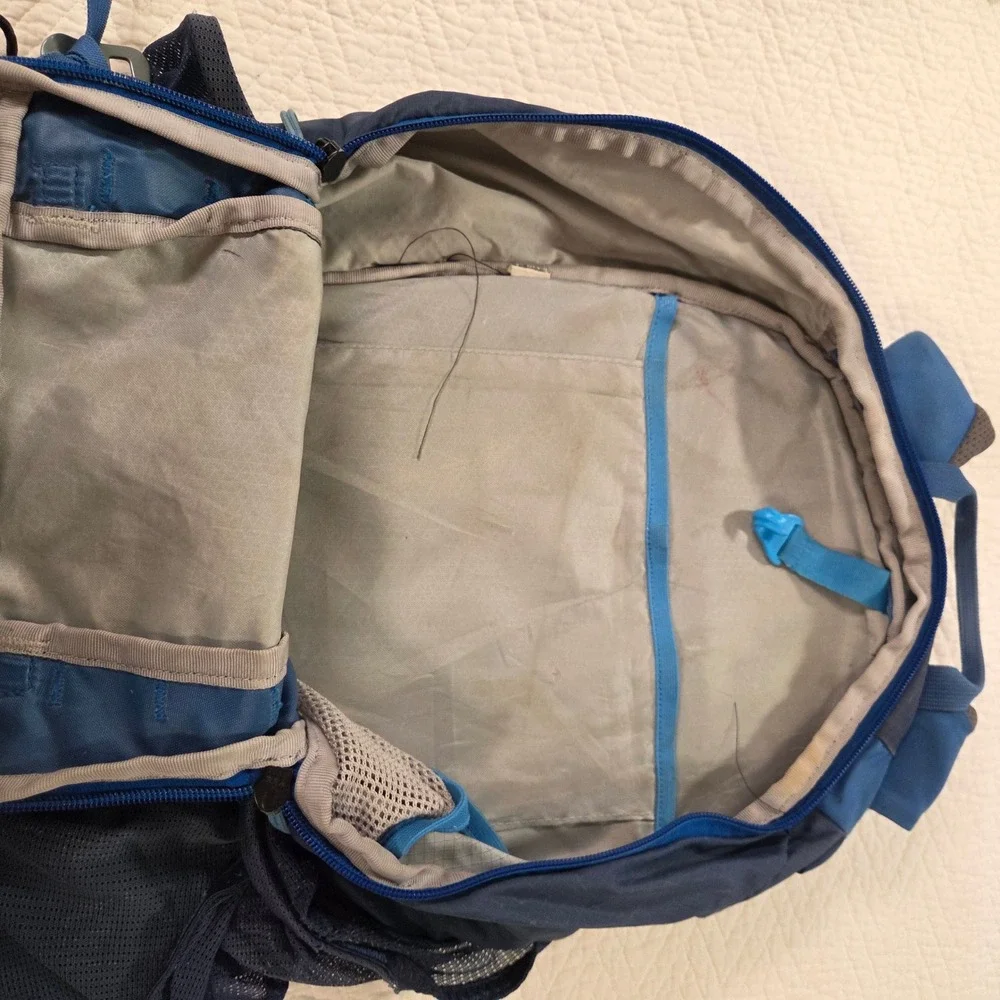 REI Co-op Trail 25 Hiking Backpack Blue Daypack Ripstop Nylon Outdoor Bag